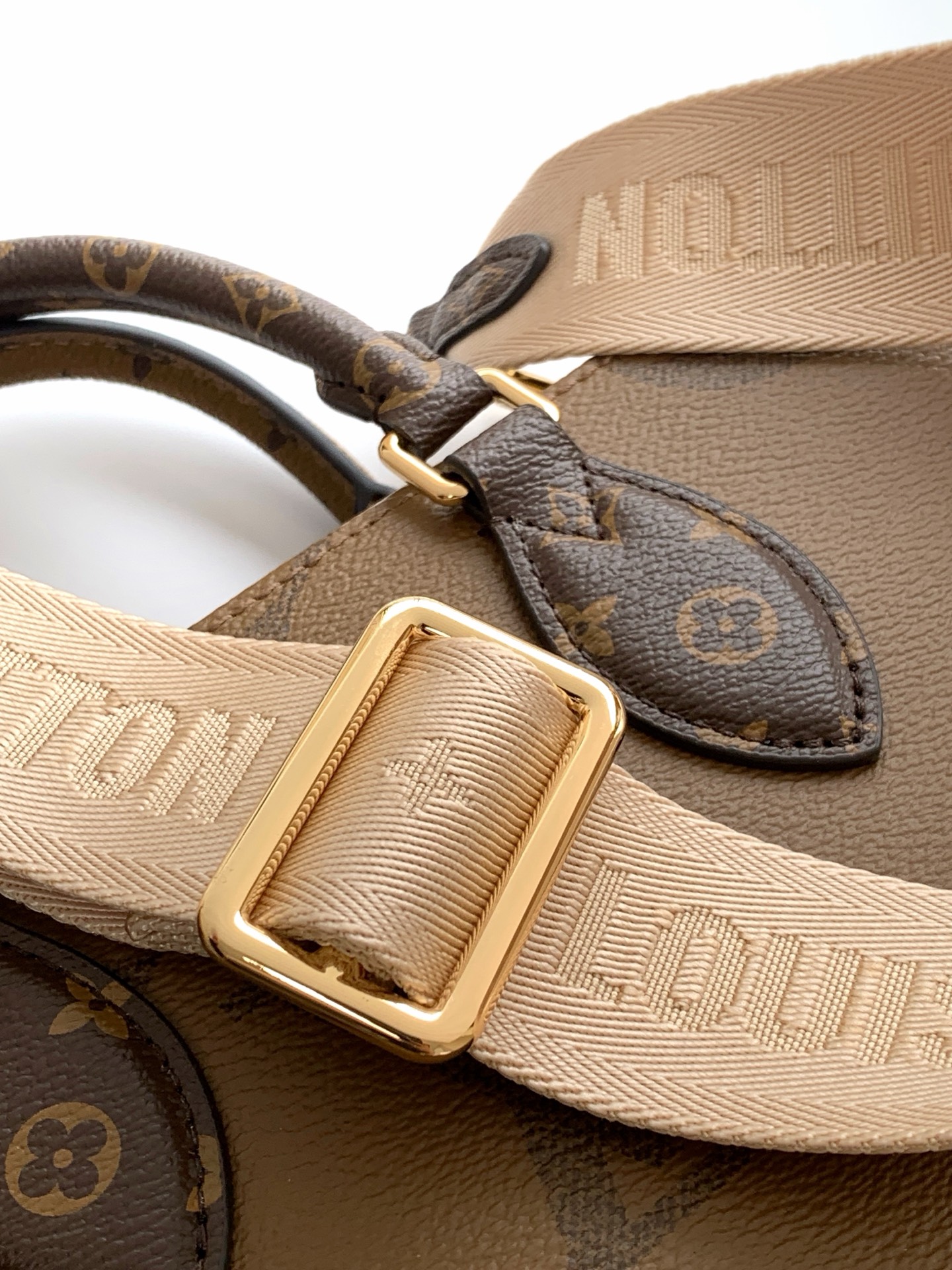 Louis Vuitton OnTheGo East West Mini Tote Bag in Giant Monogram and Monogram Reverse Canvas - Image 6
