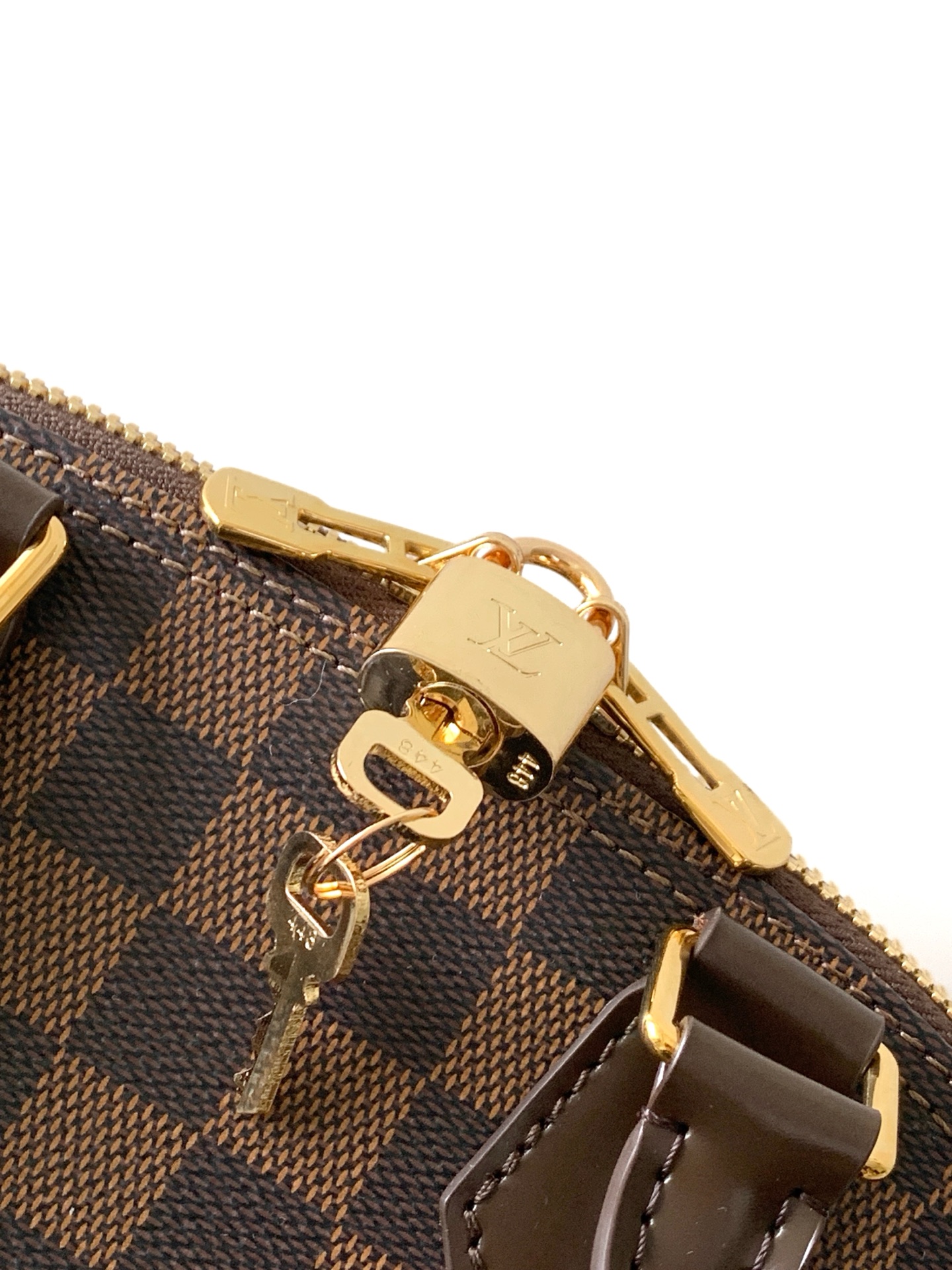 Alma BB Handbag in Damier Ebene Canvas - Image 6