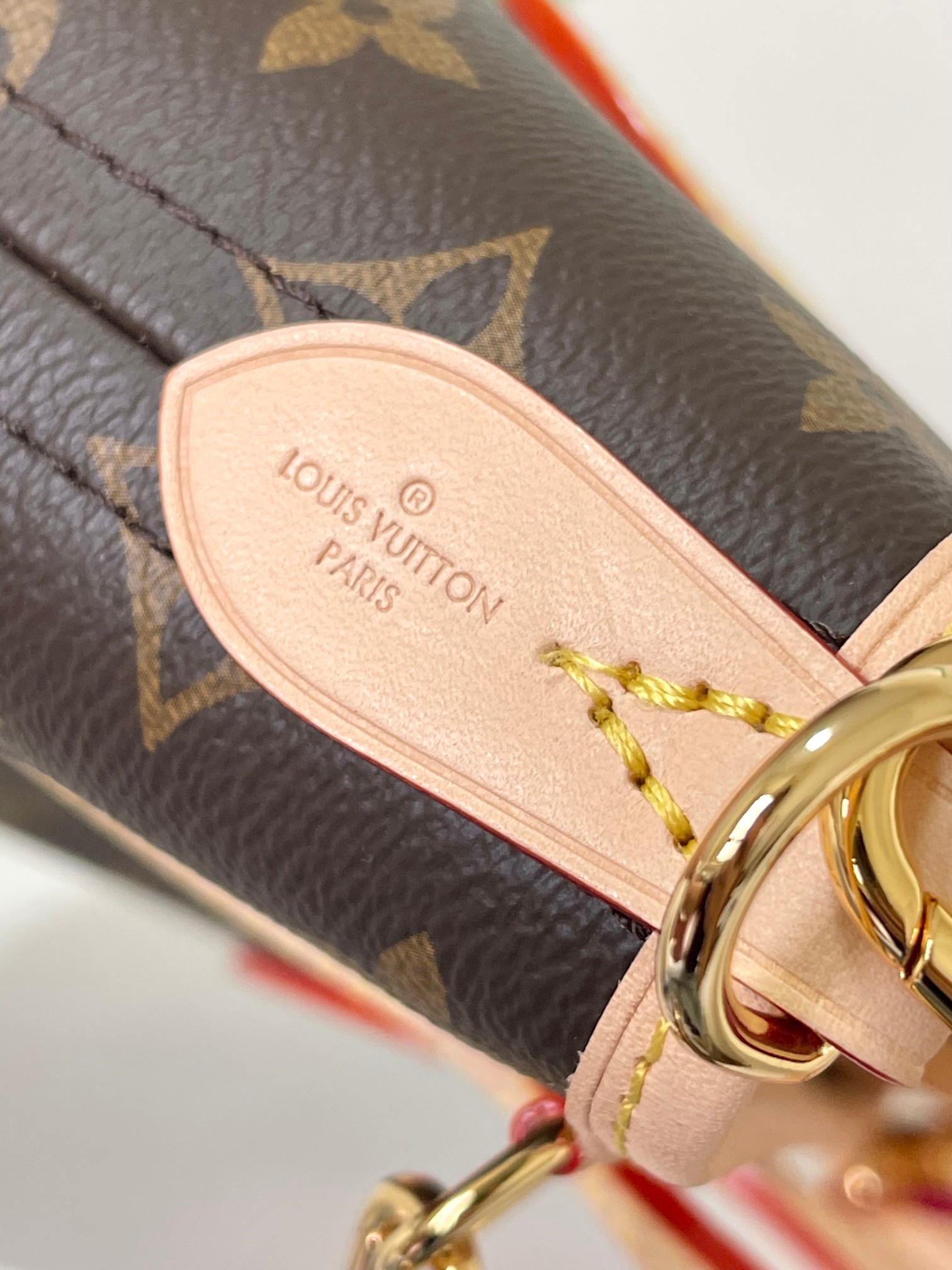Louis Vuitton Neverfull BB Handbag in Damier Ebene Canvas - Image 6