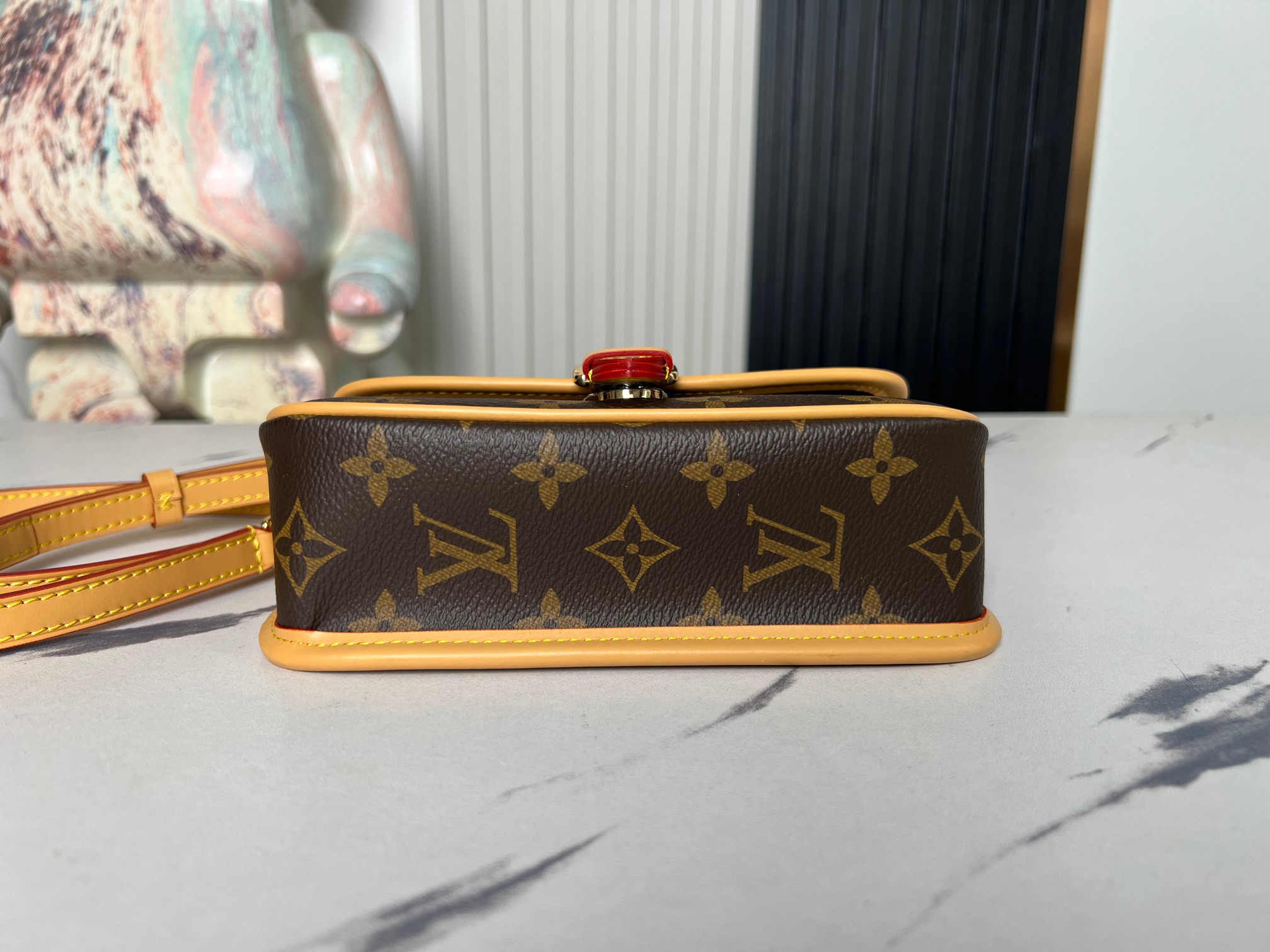 Louis Vuitton Nano Diane Monogram Canvas Handbag - Image 6
