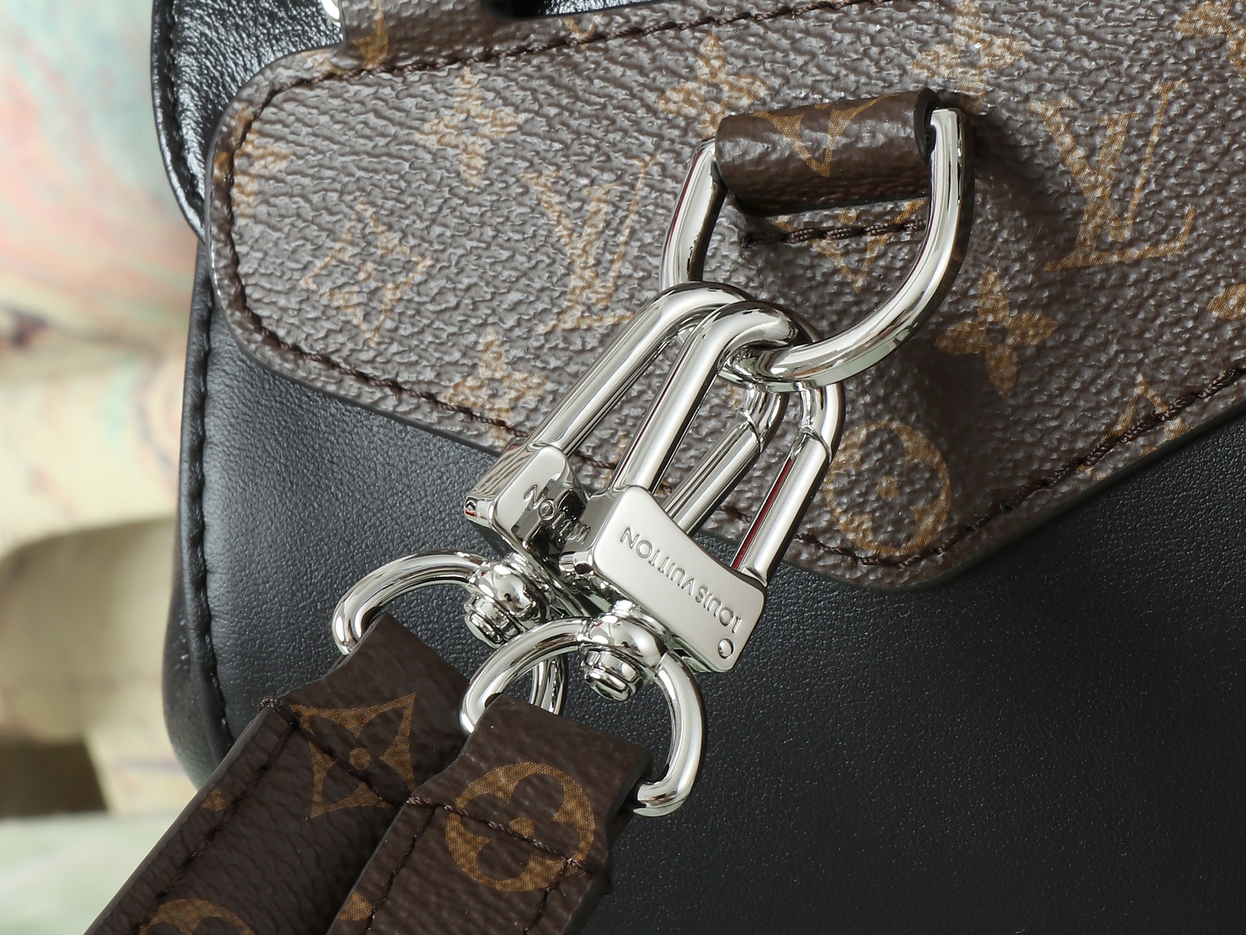 Louis Vuitton Montsouris Small Leather Backpack - Image 6