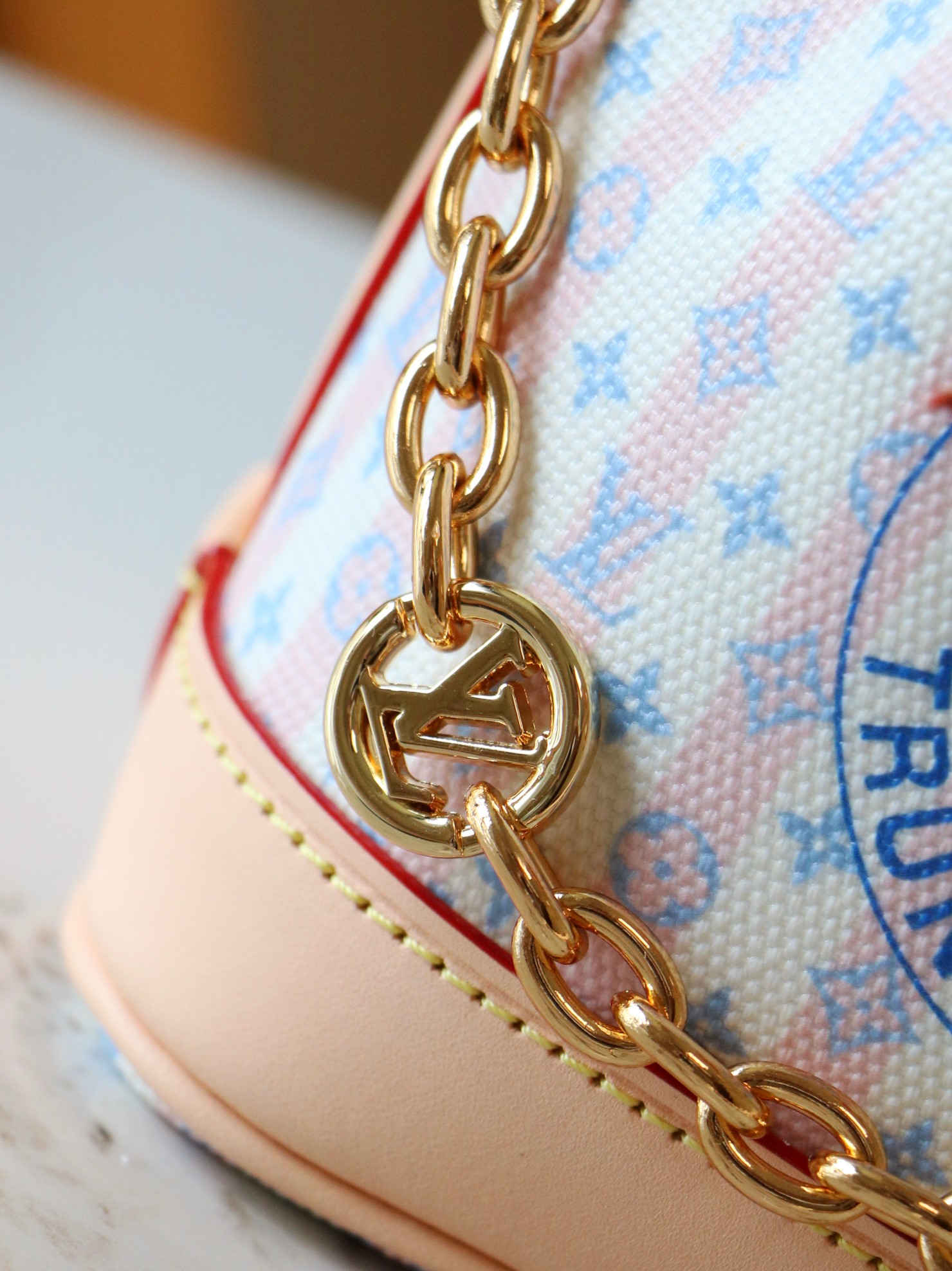 Louis Vuitton Nano Noé Handbag – LV Stamp Canvas - Image 6