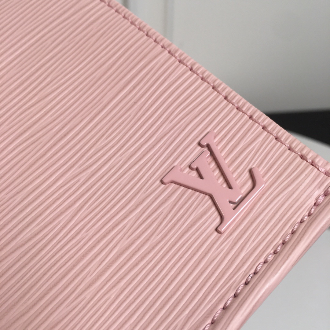 Louis Vuitton Petit Sac Plat Epi Leather Crossbody Bag in Pink - Image 6