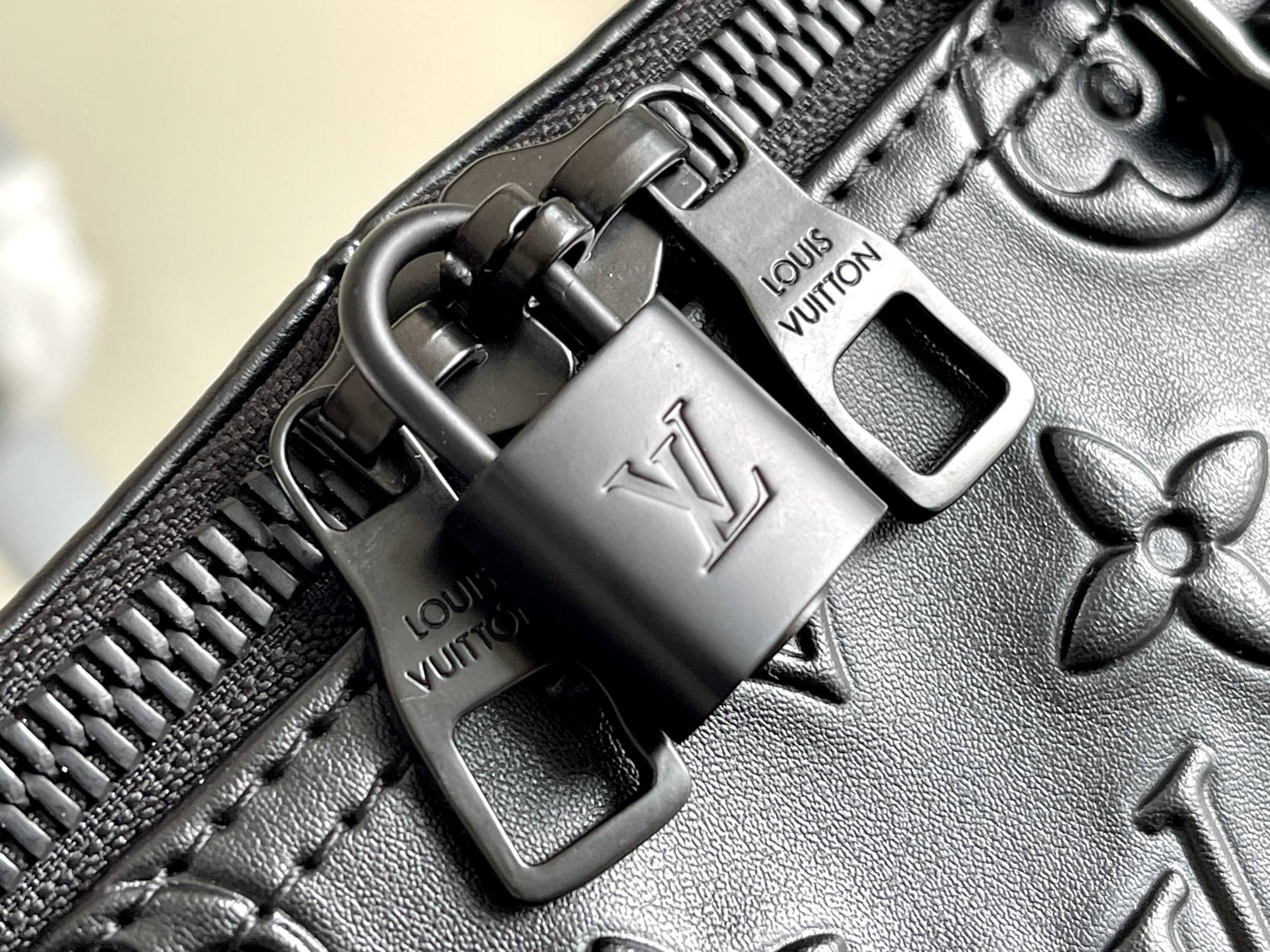 Keepall Bandoulière Travel Bag in Monogram Seal - Image 6