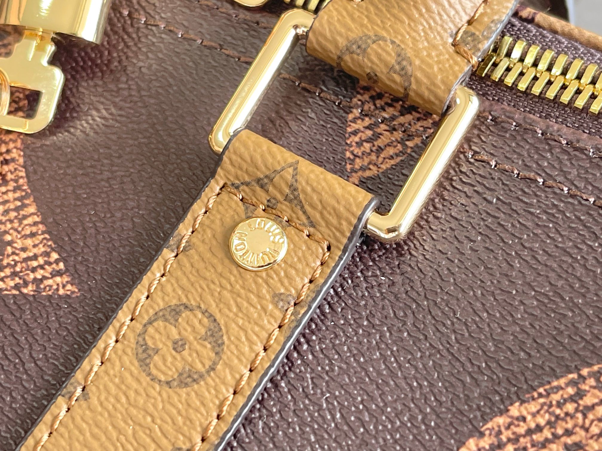 Louis Vuitton Keepall Bandoulière 45 Travel Bag - Image 6