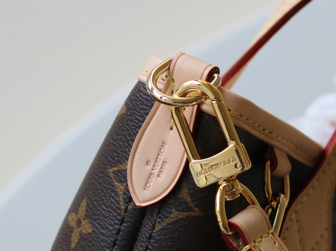 Louis Vuitton Neverfull BB Handbag in Damier Ebene Canvas - Image 6