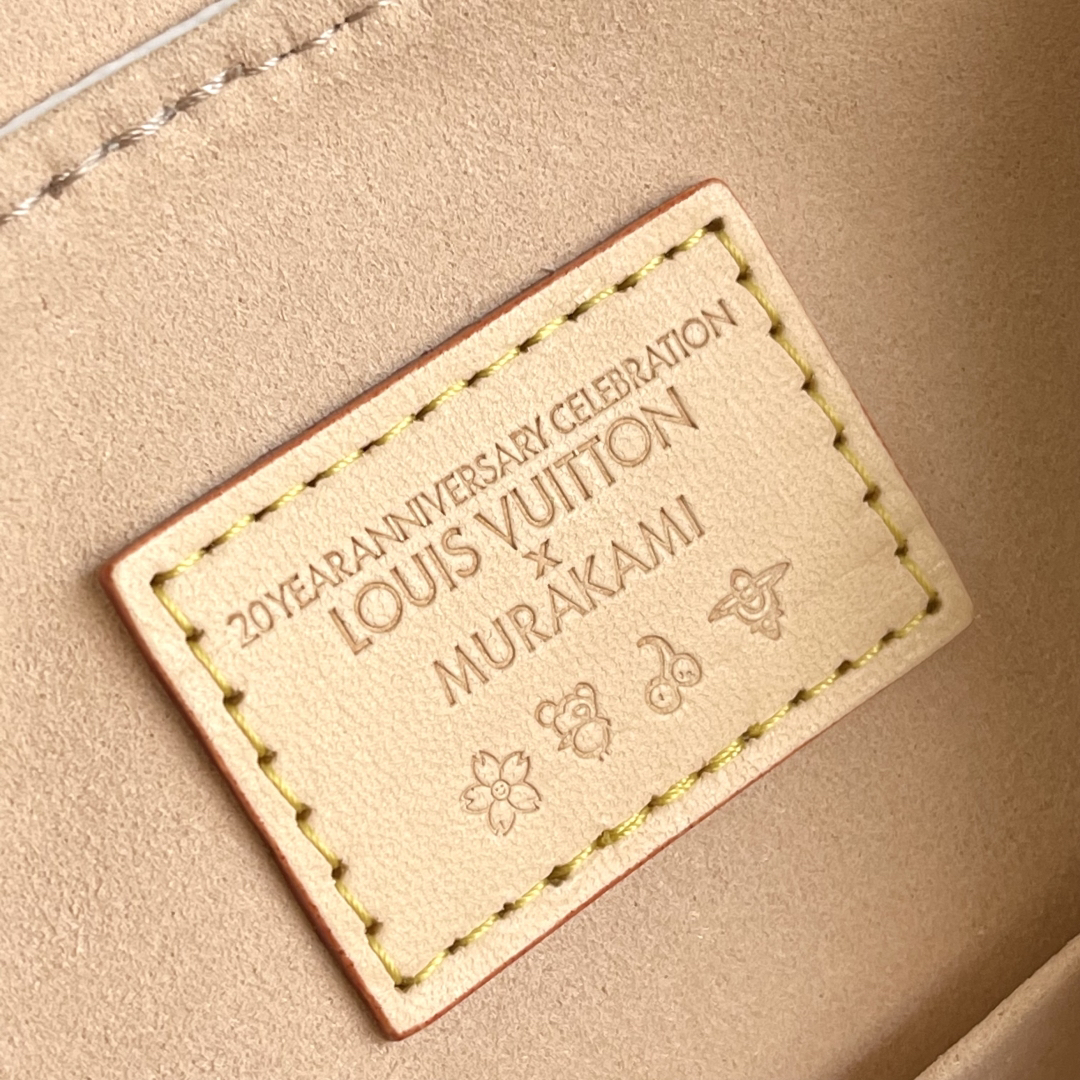 Louis Vuitton x Takashi Murakami Venice Shoulder Bag in Monogram Canvas - Image 6