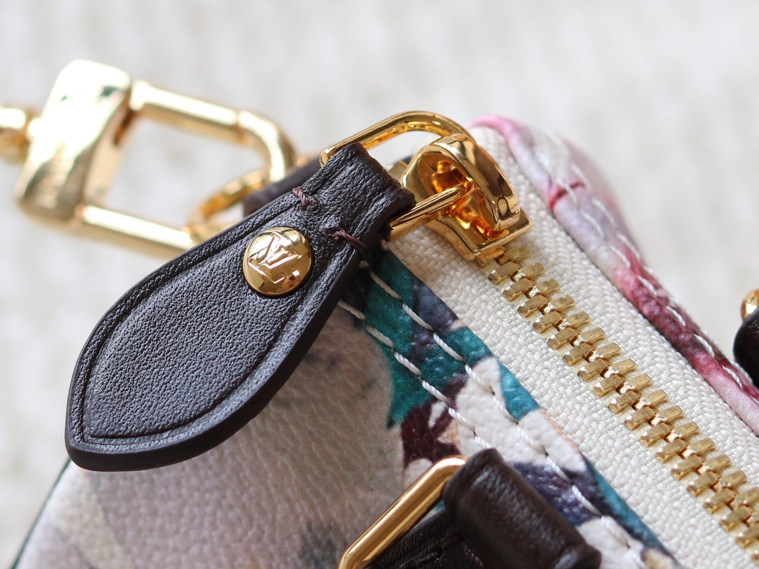 Louis Vuitton Nano Speedy Handbag in Monogram Eden Canvas - Image 6