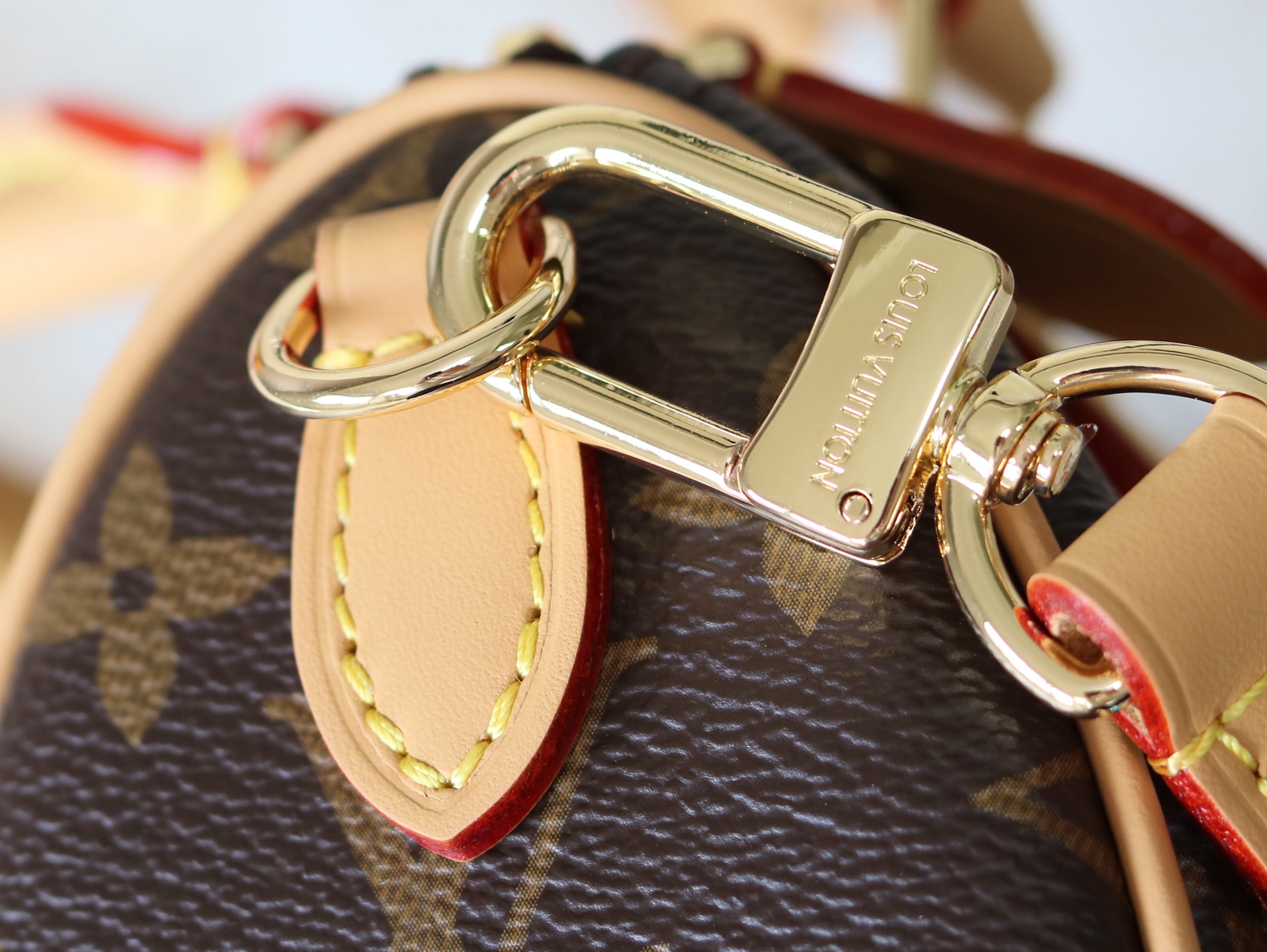 Louis Vuitton Nano Speedy Monogram Crossbody Bag - Image 6
