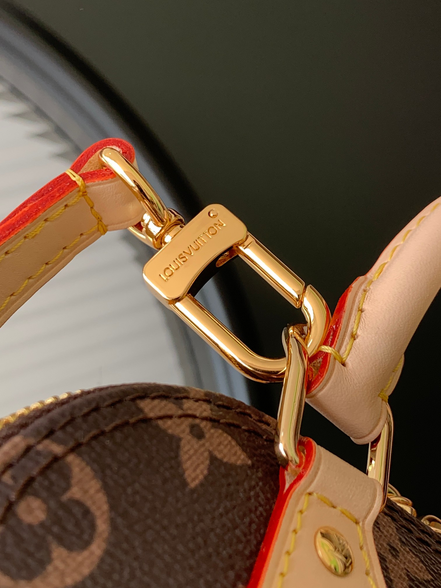 Louis Vuitton Nano Alma Handbag – Cherry Monogram - Image 6