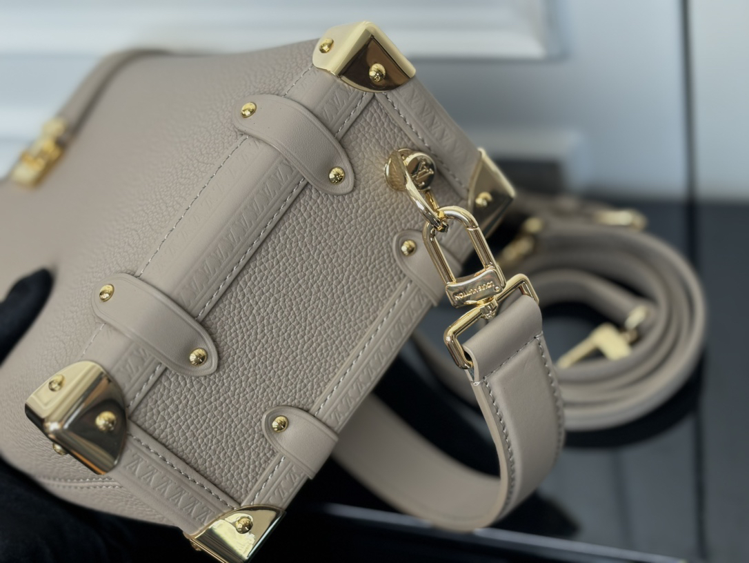 Louis Vuitton Side Trunk MM Handbag in Gray - Image 6