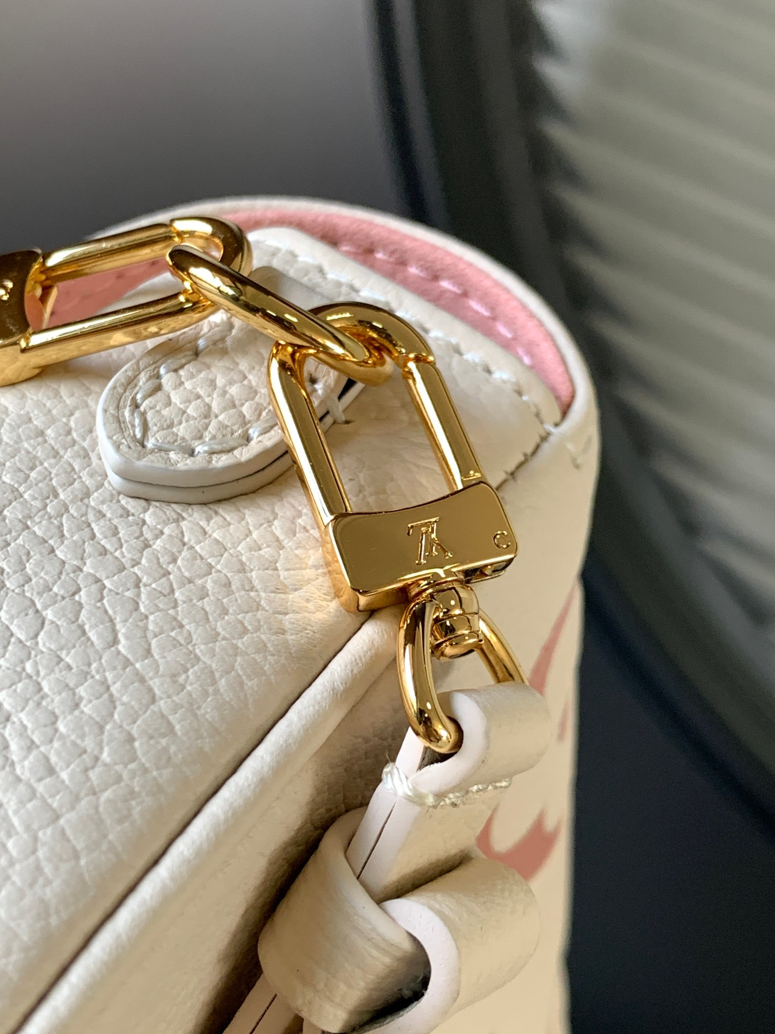 Louis Vuitton Wallet on Chain Ivy Crossbody Bag in Monogram Empreinte Leather - Image 6