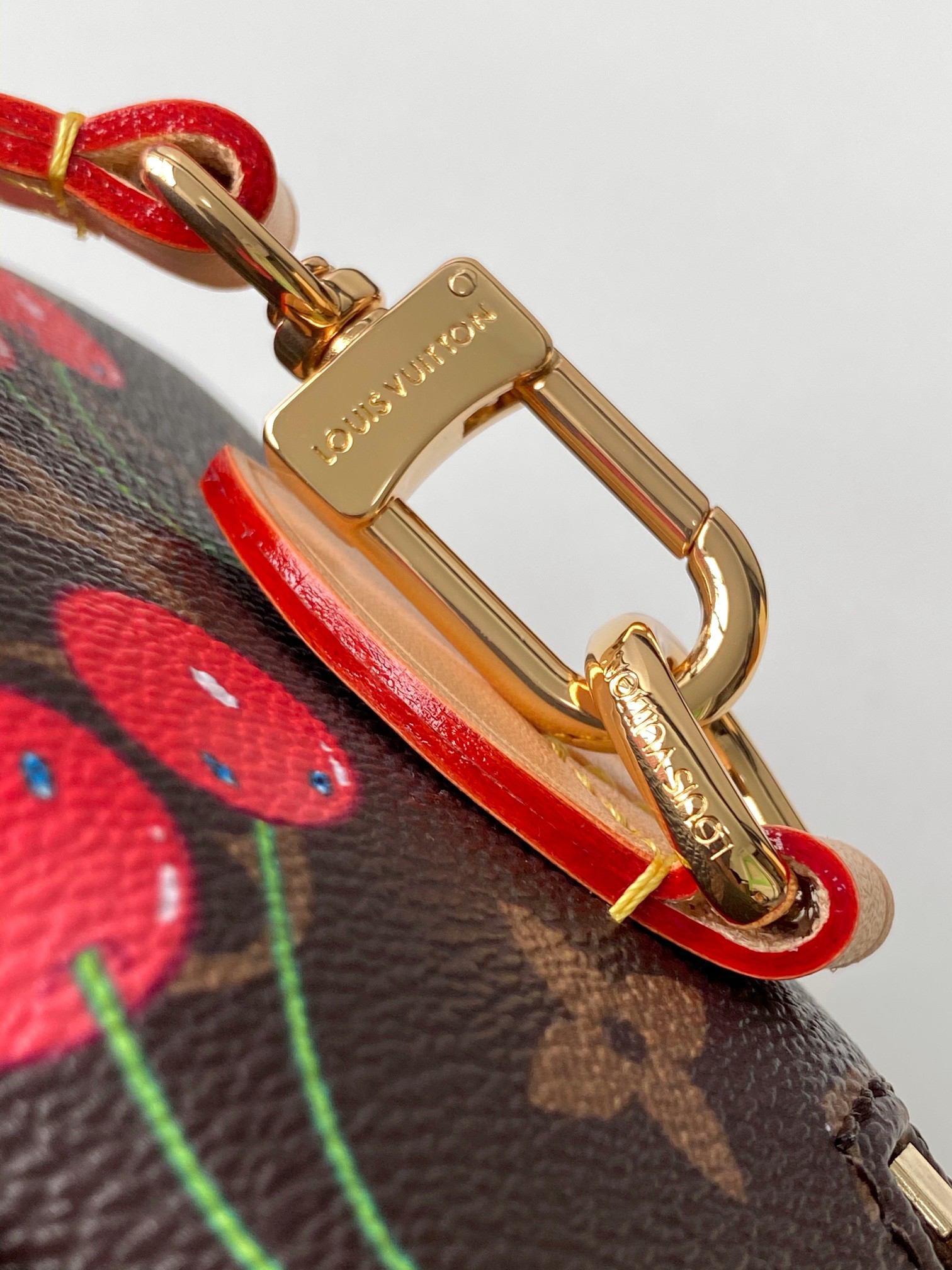 Louis Vuitton Speedy Bandoulière M13094 Cherry Monogram Crossbody Bag - Image 6
