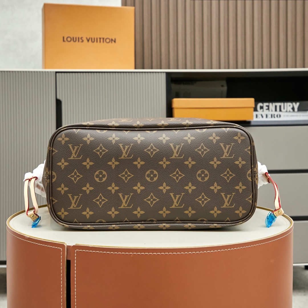 Louis Vuitton Neverfull Bandouliere Inside Out MM Tote Bag - Image 6