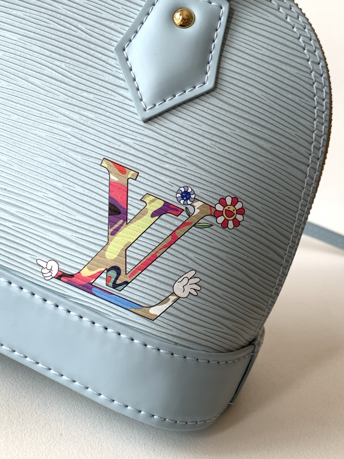 Louis Vuitton x Murakami Alma BB Handbag - Image 6