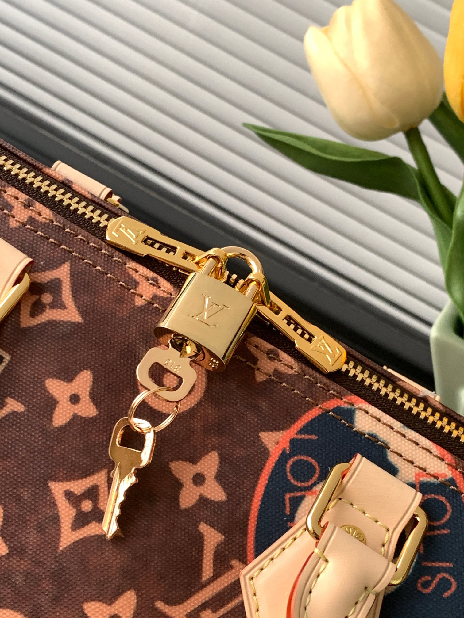 Louis Vuitton Speedy Bandoulière 30 Crossbody Handbag - Image 6