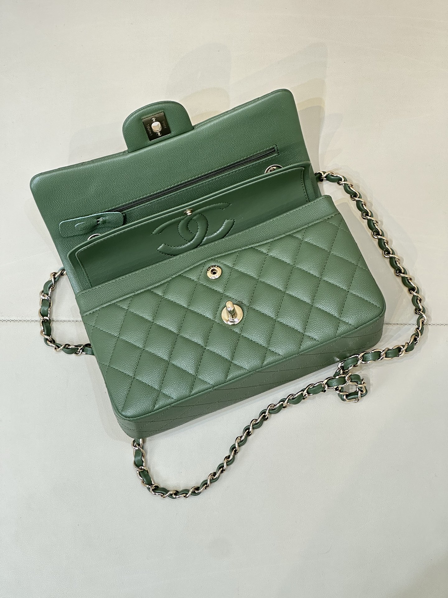 Chanel Classic Flap Crossbody Bag, Small - Image 6