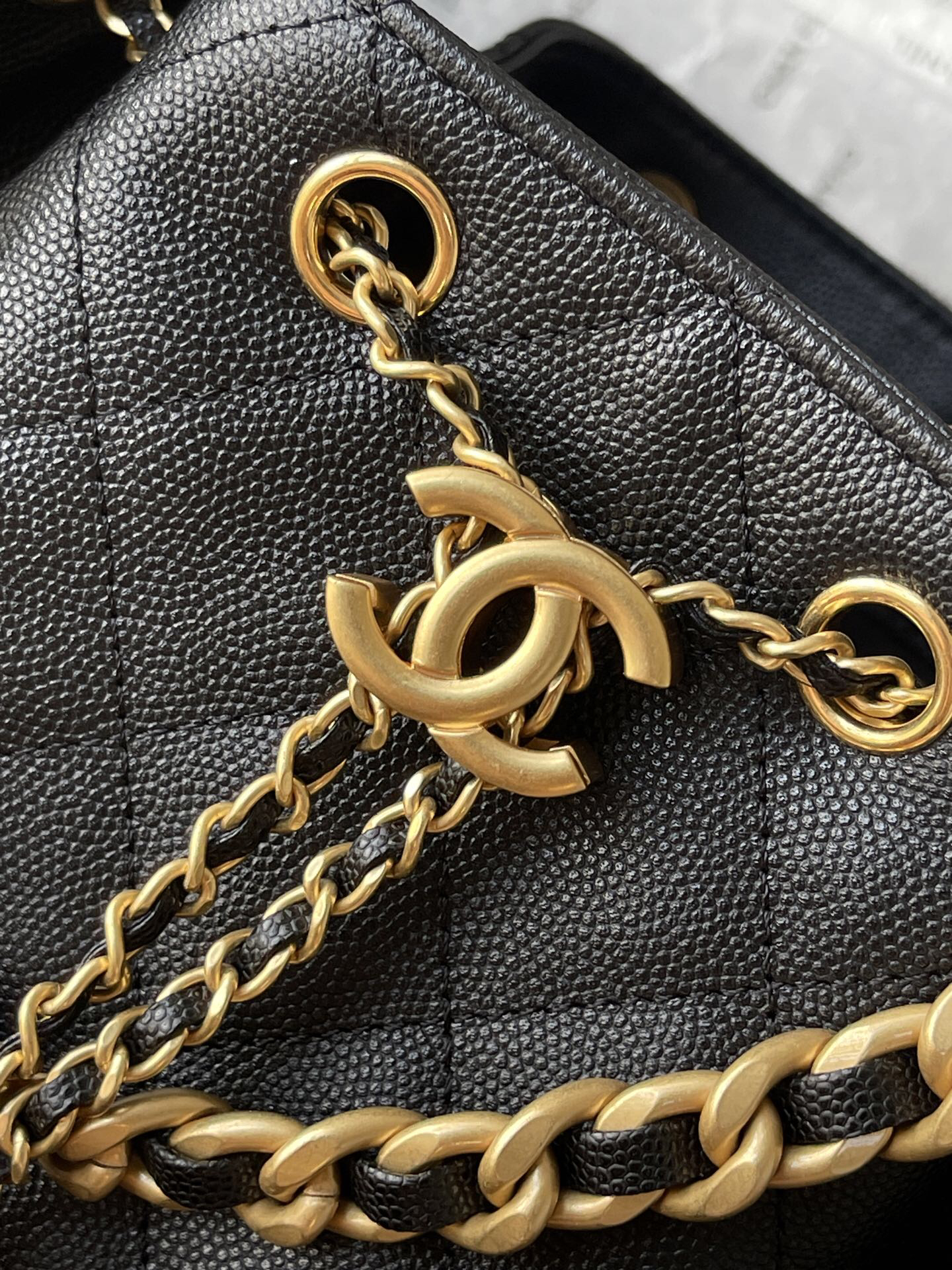 Chanel 25C Quilted Leather Hobo Shoulder Bag - Image 6