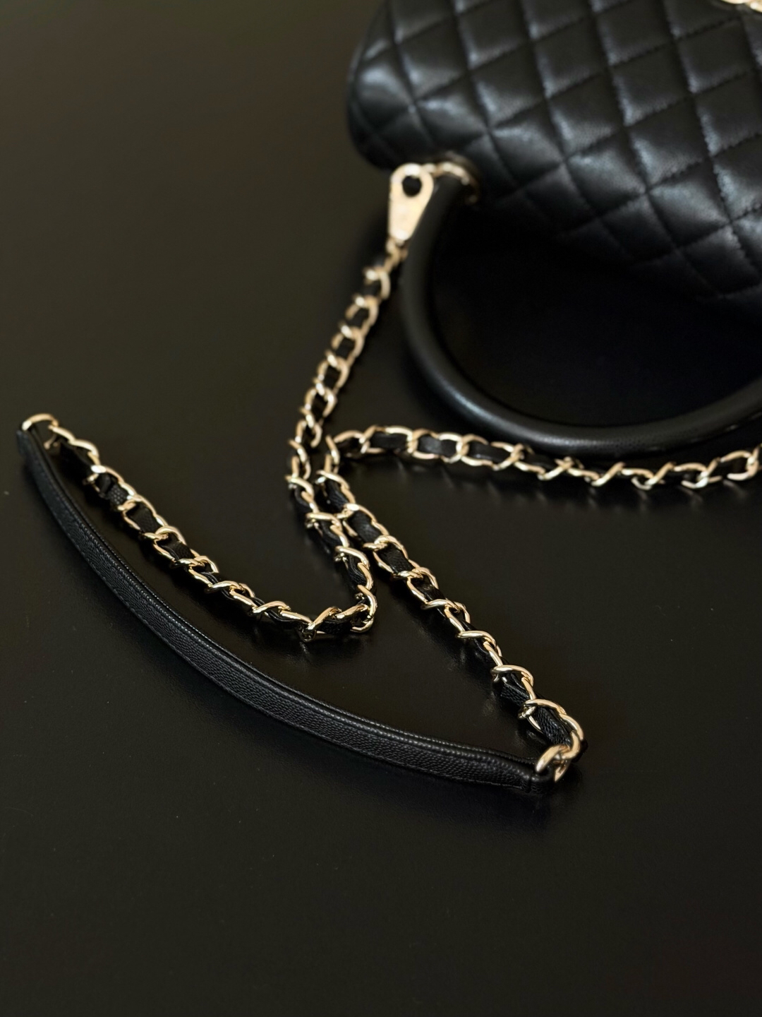 Chanel Coco Handle Mini Top Handle Bag - Image 6