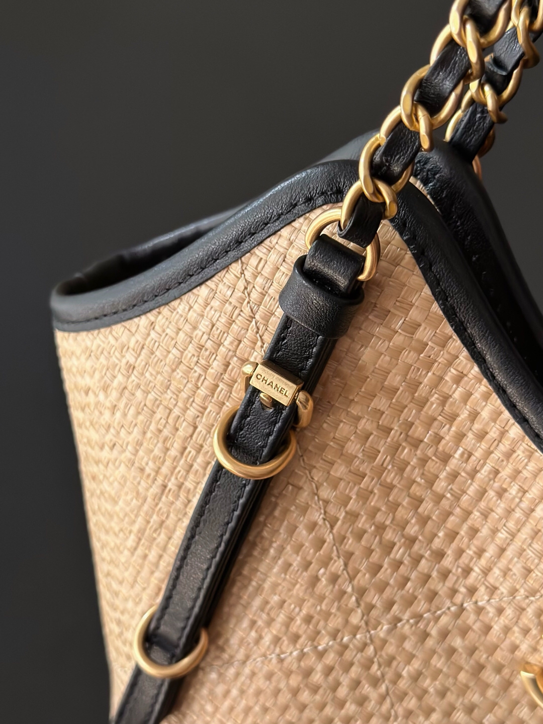 Chanel 25S Maxi Hobo Tote Bag - Image 6
