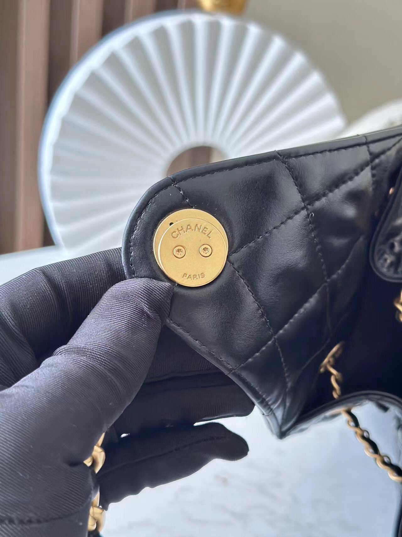 Chanel 25C Small Hobo Shoulder Bag - Image 6