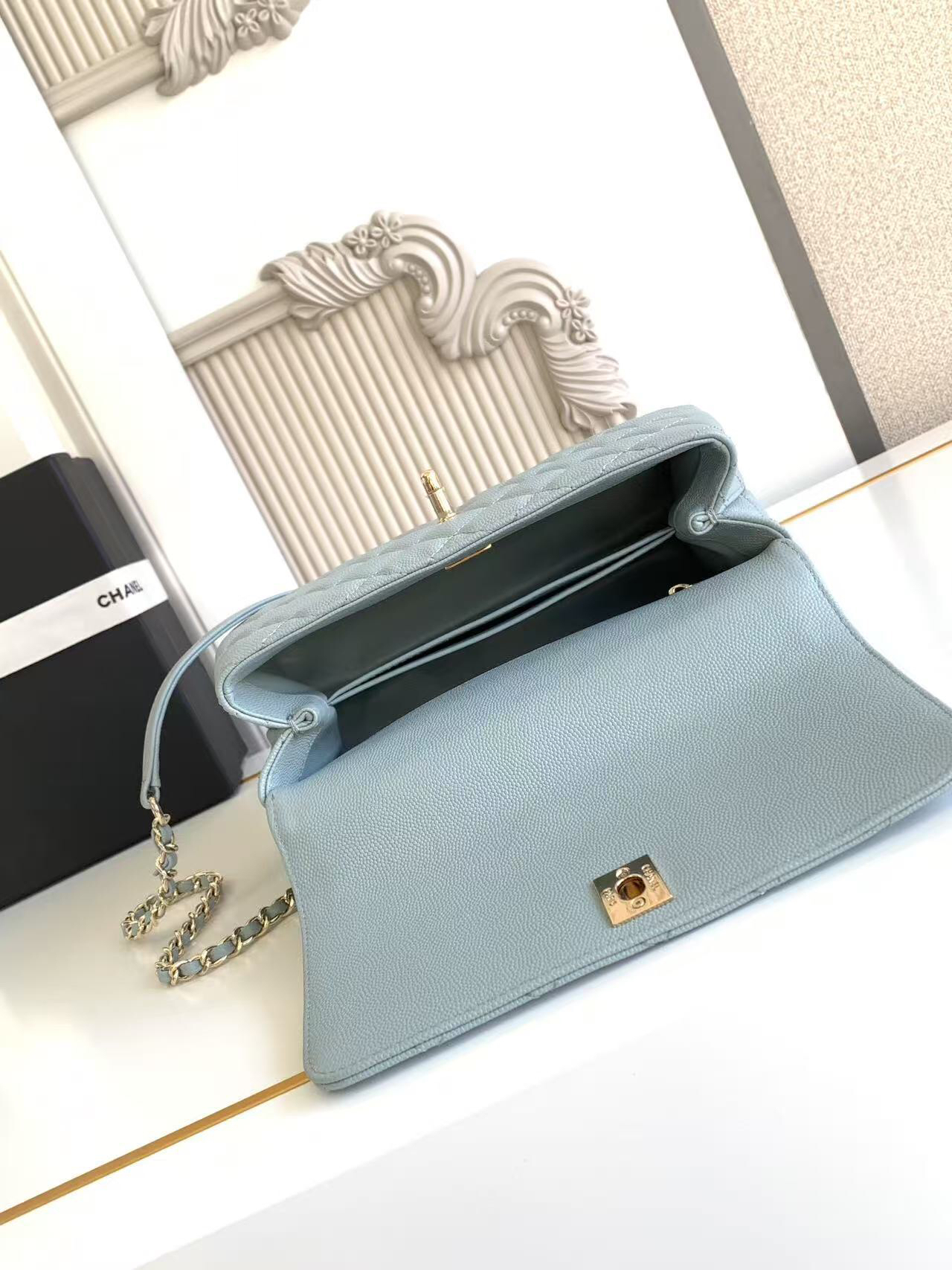 Chanel Coco Handle Classic Handbag - Image 6
