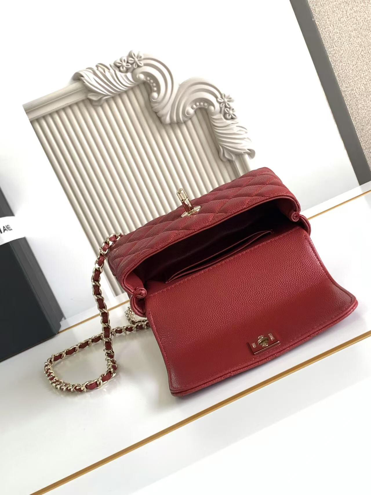Chanel Coco Handle Classic Top-Handle Handbag - Image 6