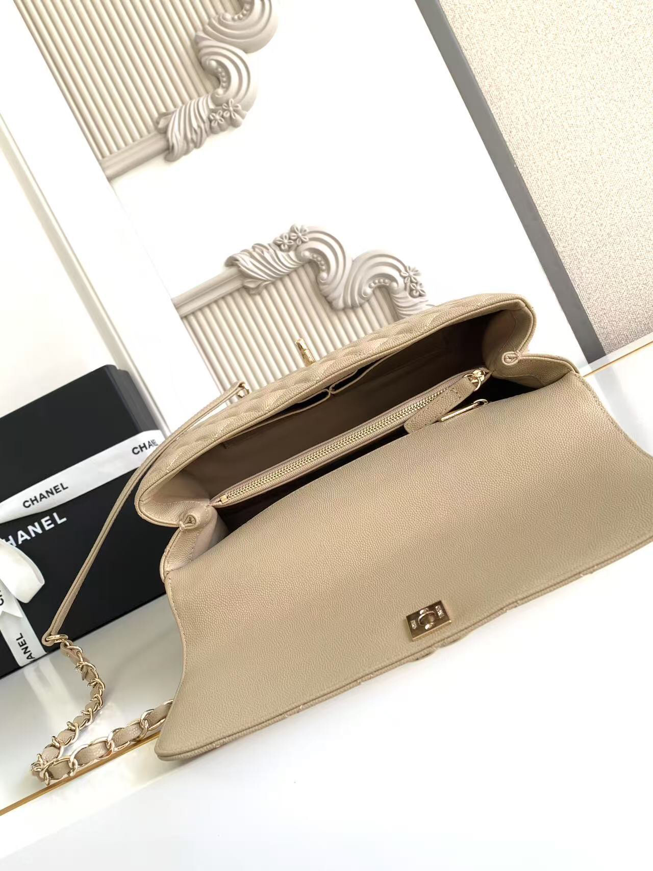 Chanel Coco Handle Mini Top-Handle Handbag - Image 6