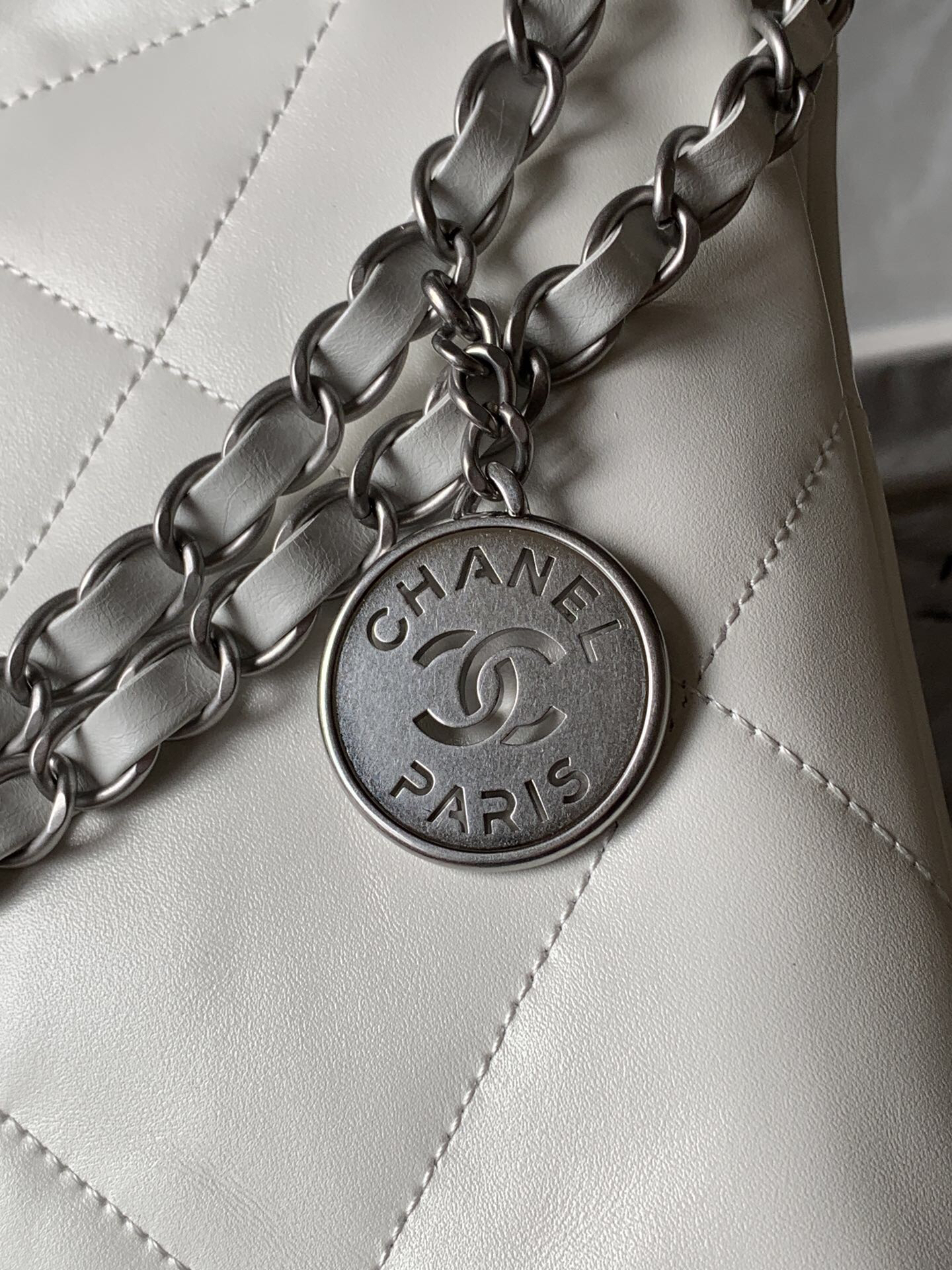 Chanel AS3260 2022 Oil-Waxed Calfskin Shoulder Bag - Image 6