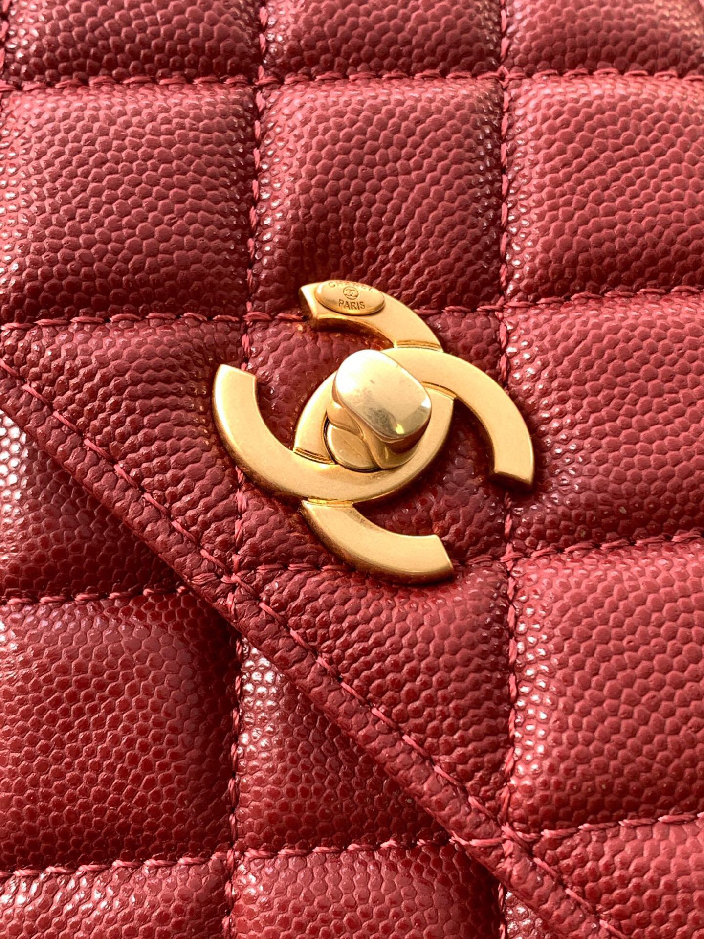 Chanel Coco Handle Classic Flap Handbag - Image 6