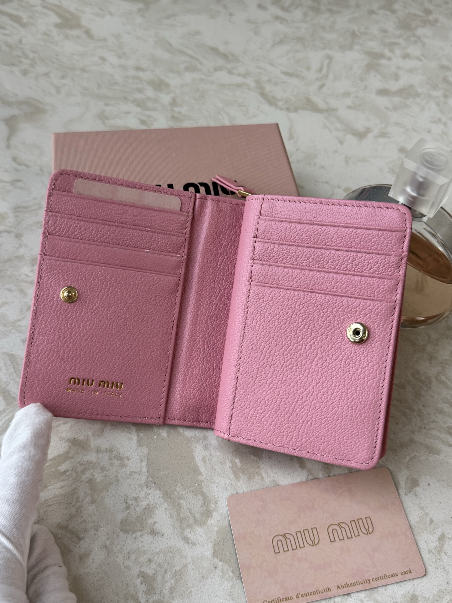 Miu Miu Leather Wallet - Image 6