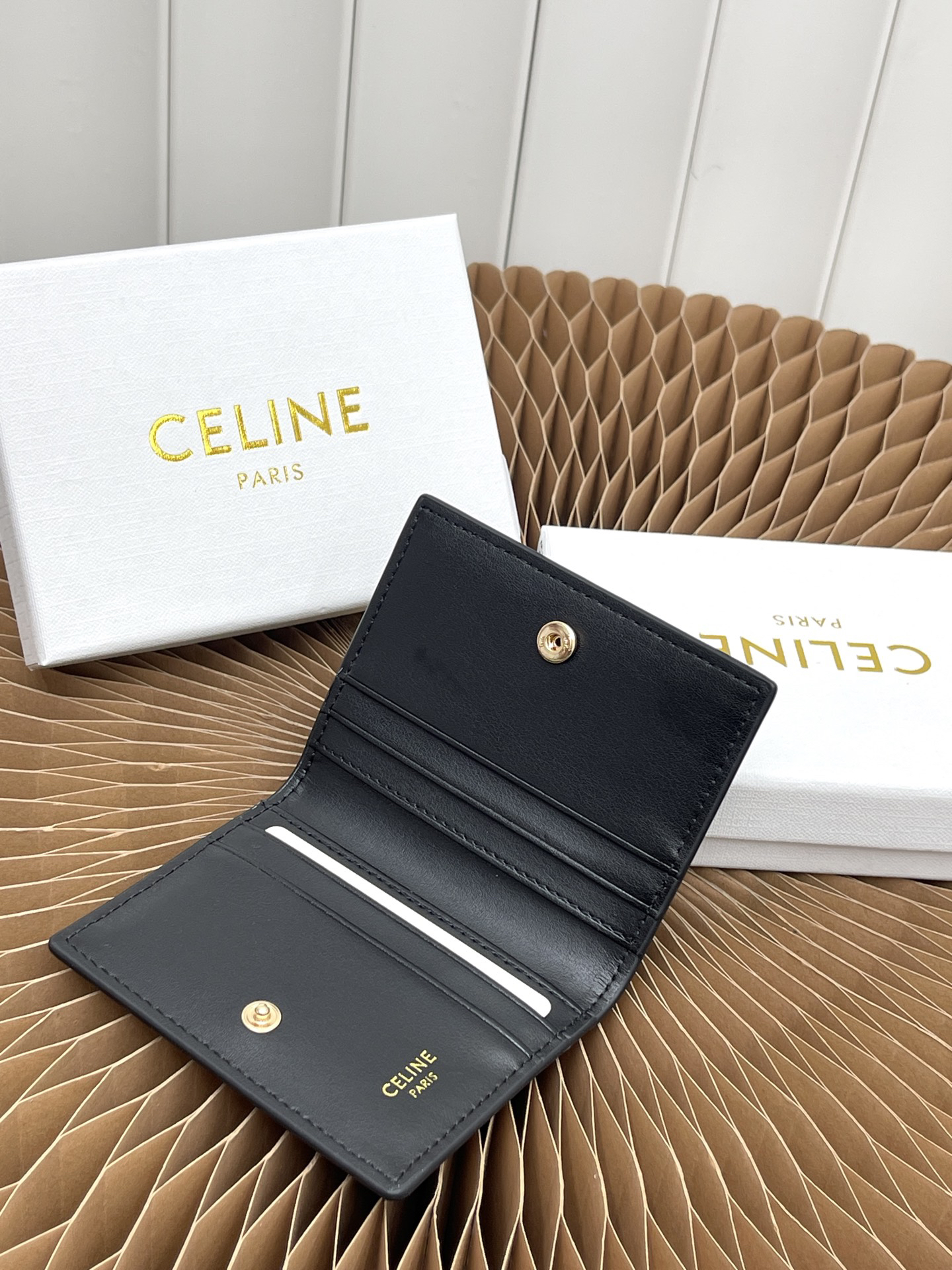 Celine Triomphe Bifold Card Holder - Image 6