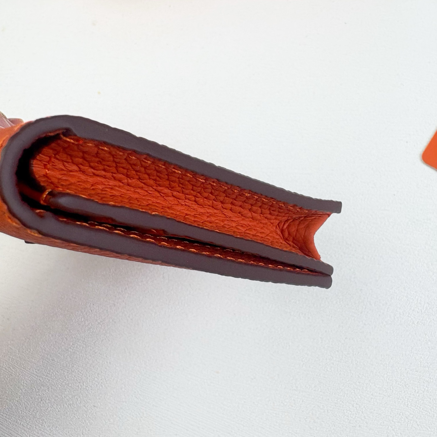 Hermès Togo Leather Card Holder - Image 6
