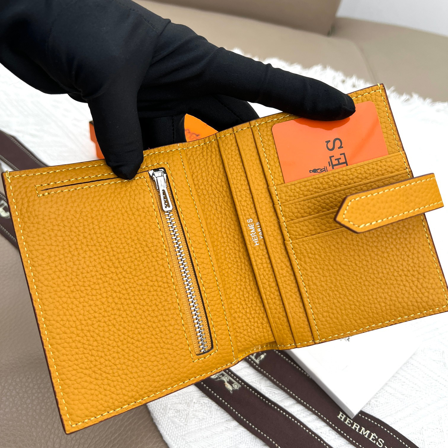 Hermès Constance Leather Crossbody Bag - Image 6