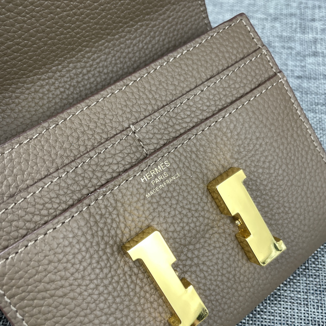 Hermes Constance Mini Togo Leather Shoulder Bag - Image 6