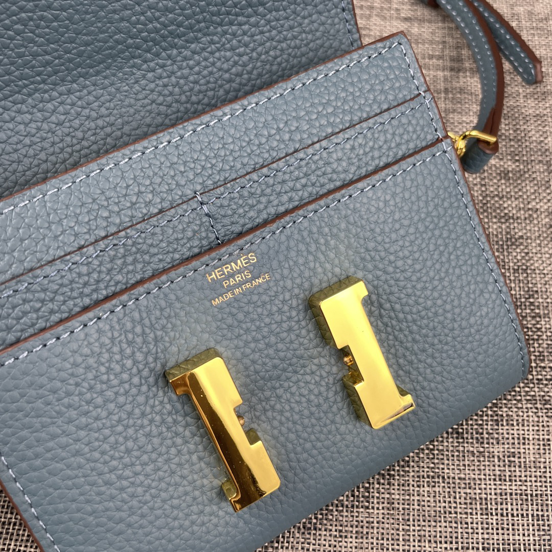 Hermes Constance 537-2 Mini Leather Chain Bag - Image 6