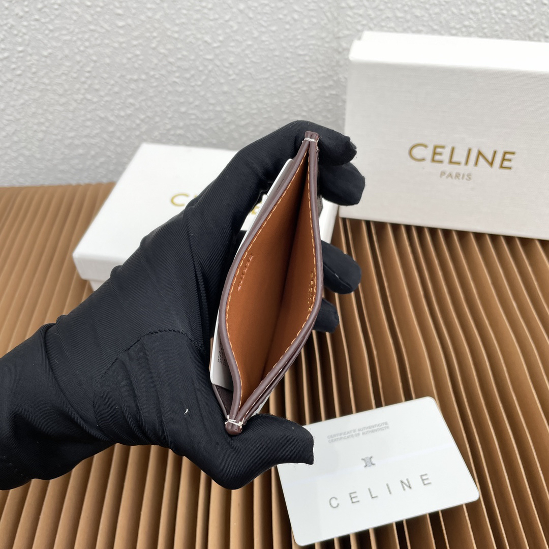 Celine Printed Logo Card Holder - Image 6