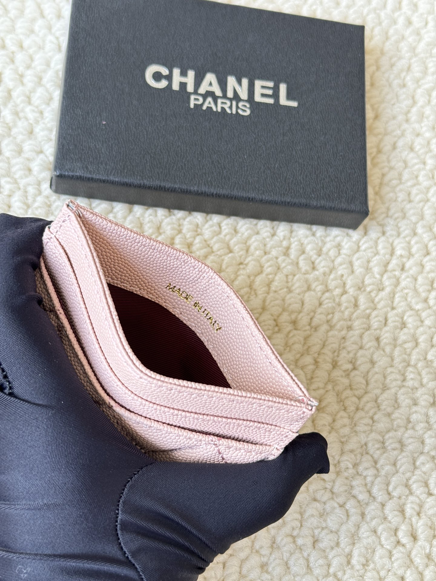 Chanel 3188 Embossed Double C Card Holder - Image 6