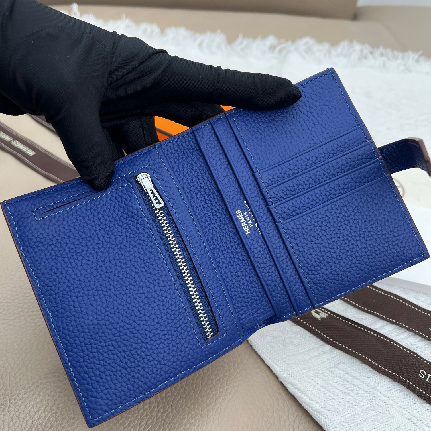 Hermes Constance Leather Wallet - Image 6