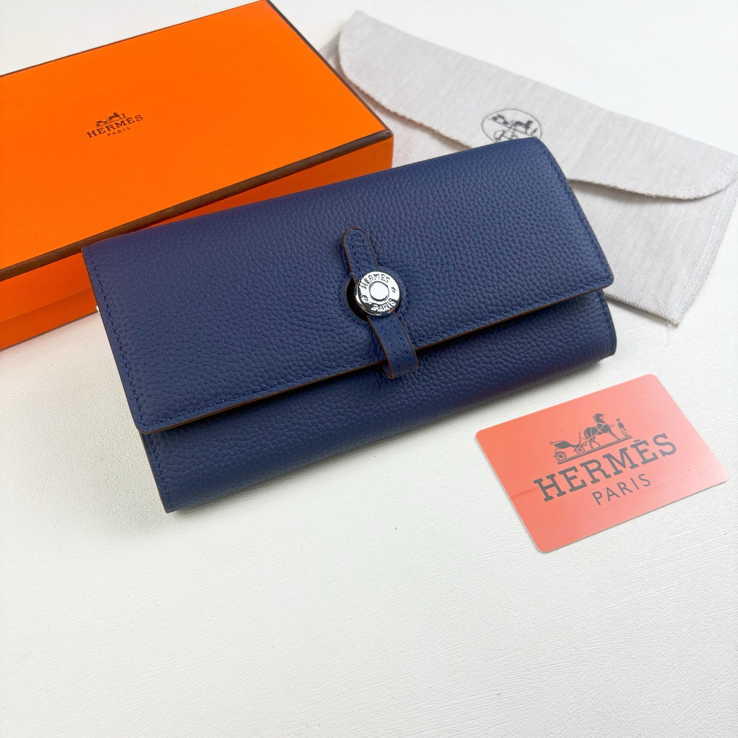 Hermes Dogon Duo Wallet - Image 6