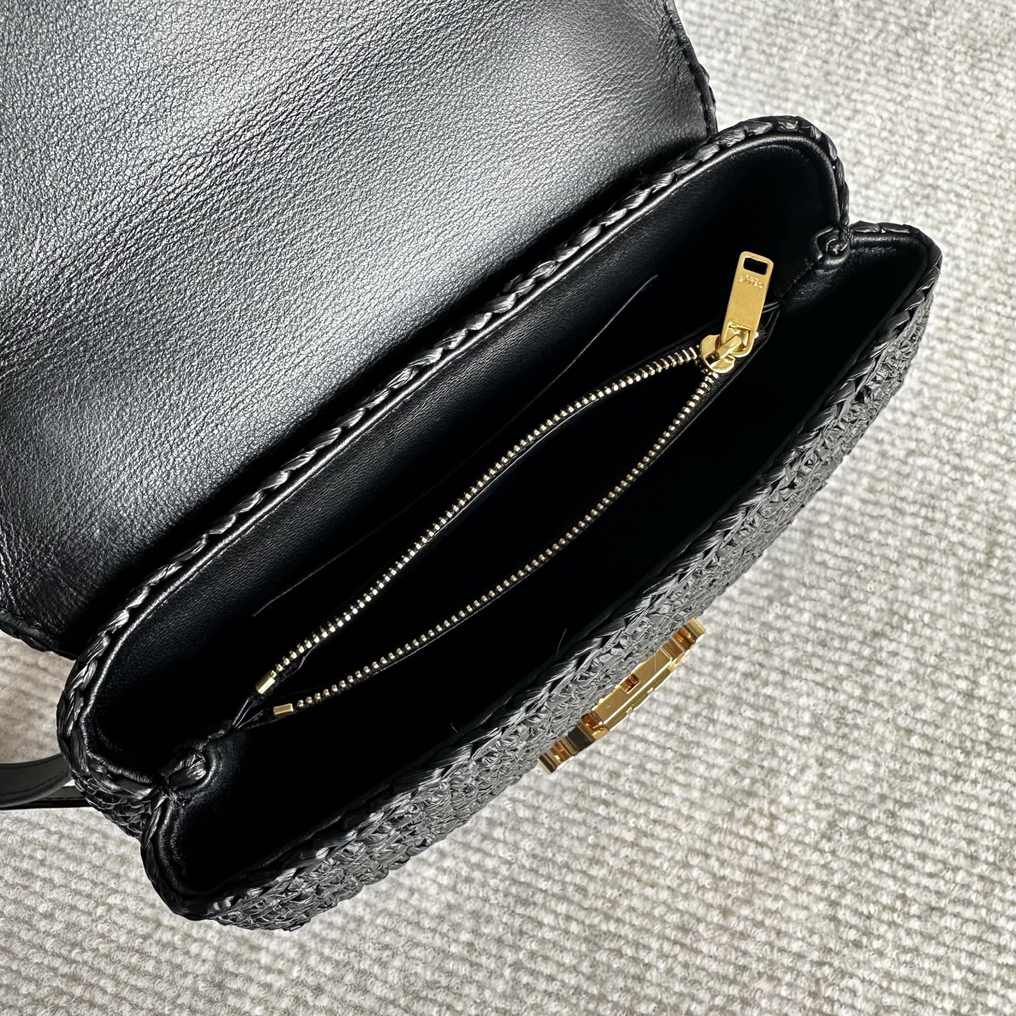 CELINE Teen Nino Woven Handbag - Image 6