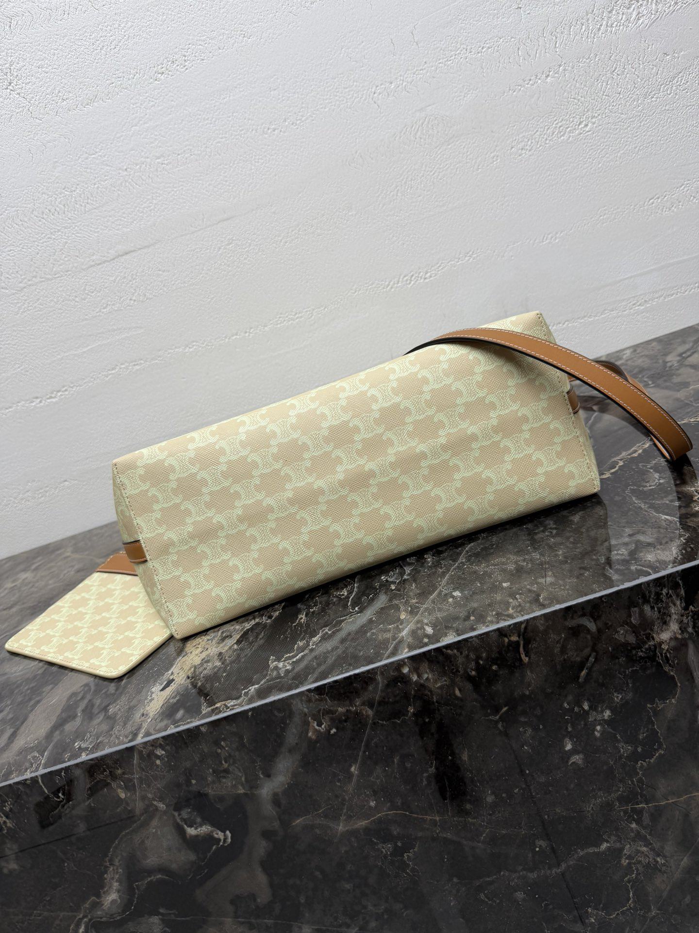 Celine Soft Logo-Print Handbag - Image 6