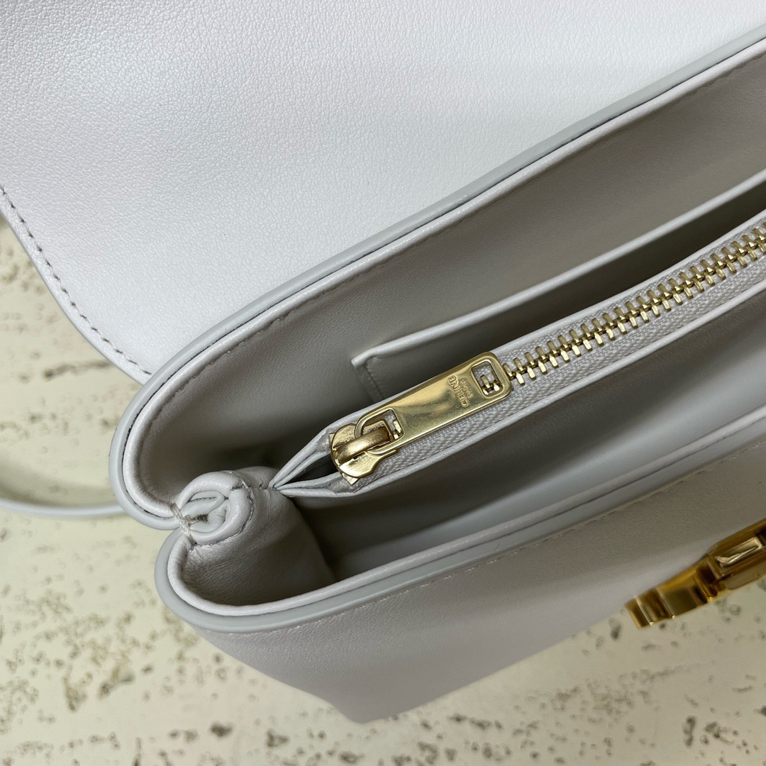 TEEN NINO Grained Glossy Leather Crossbody Bag - Image 6