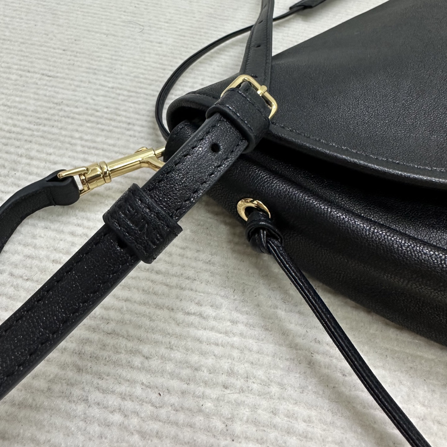 Celine Soft Triome Half Moon Bag - Image 6