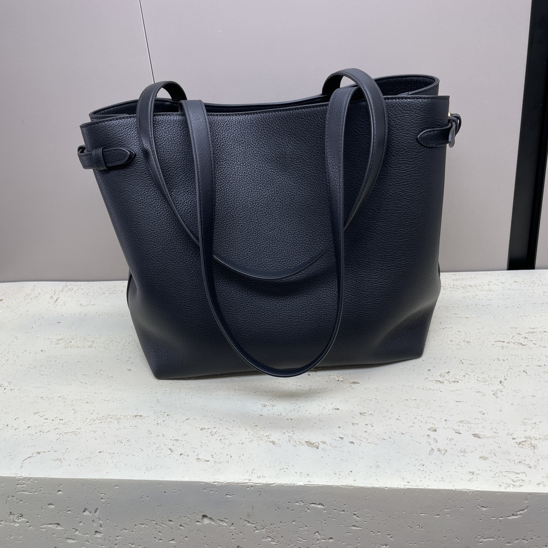 Cabas Anais Grained Leather Handbag - Image 6