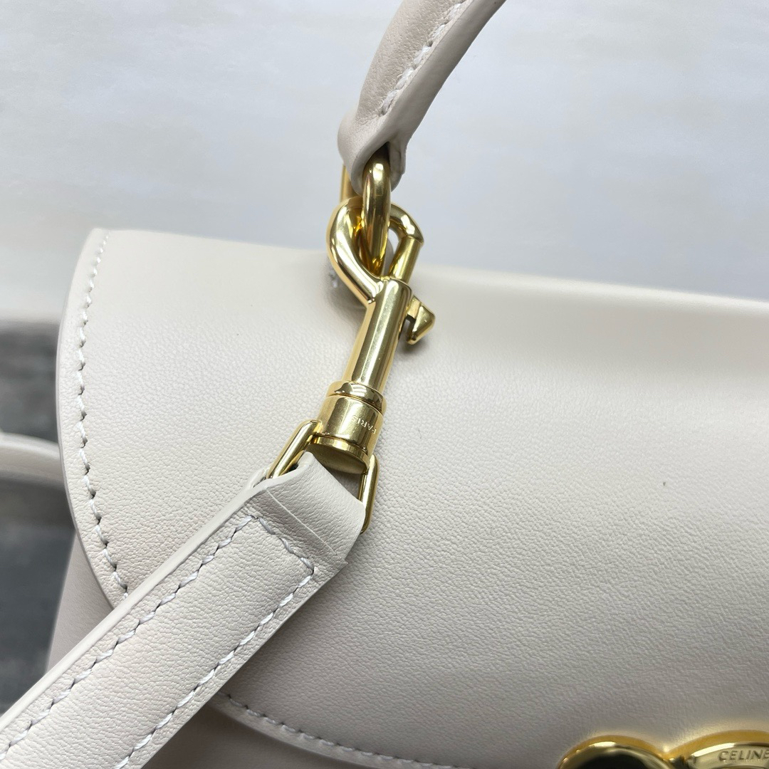 TEEN NINO Textured Glossy Leather Crossbody Bag - Image 6