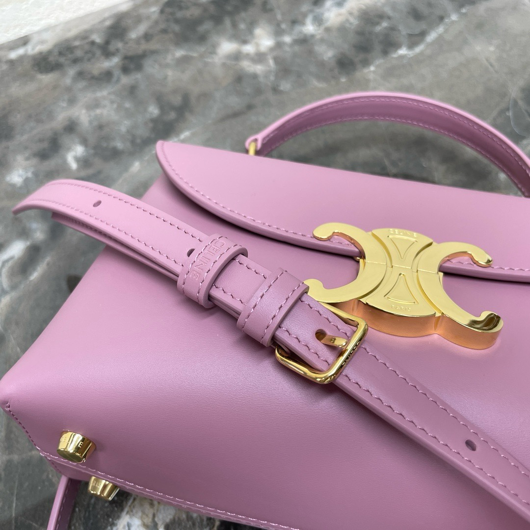 TEEN NINO Smooth Glossy Leather Crossbody Bag - Image 6