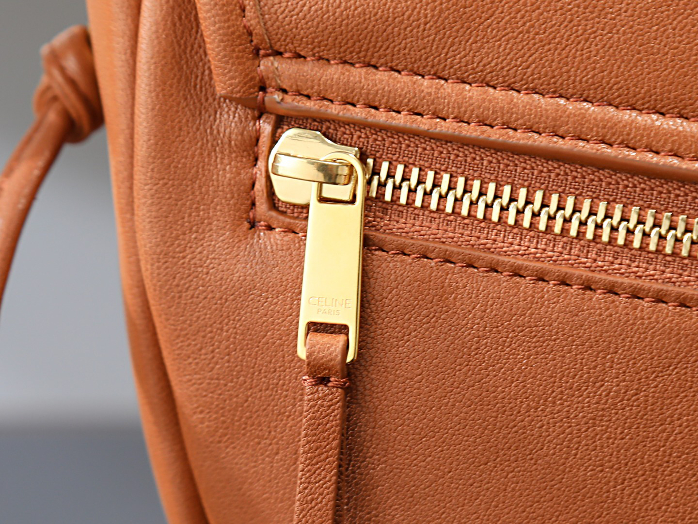 Celine Soft Triomphe Half-Moon Bag - Image 6