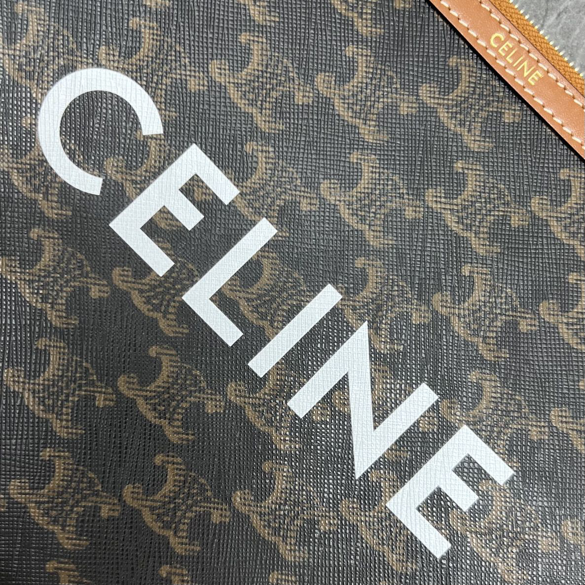 Celine Handbag with Wrist Strap - Image 6