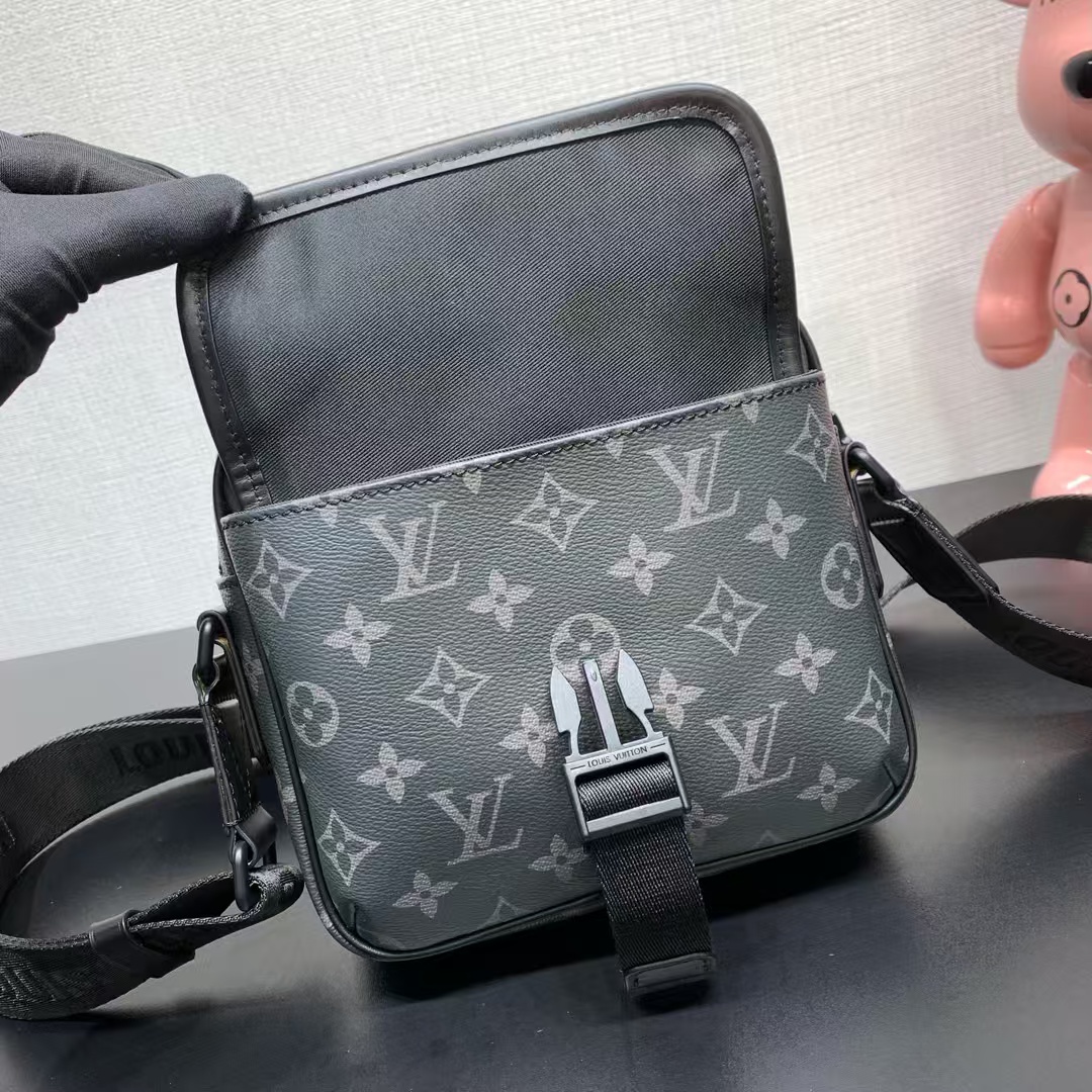 Louis Vuitton Getaway Monogram Eclipse Crossbody Bag - Image 7